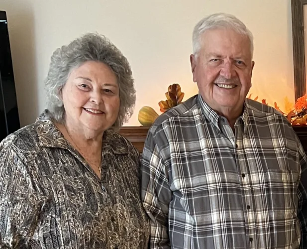Couple reaches 50-year mark